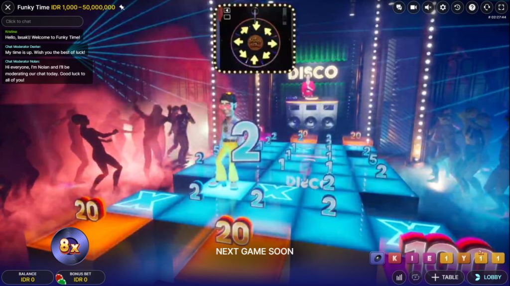 Funky Time Evolution: Game Show Live Casino dengan Konsep Revolusioner